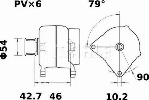 MAHLE MG 66 - Generator xdelar.se