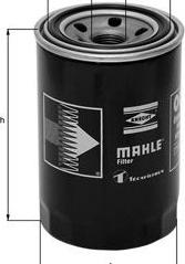 MAHLE OC 259 - Oljefilter xdelar.se