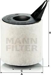 Mann-Filter C 1370 - Luftfilter xdelar.se