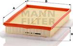 Mann-Filter C 30 125/2 - Luftfilter xdelar.se