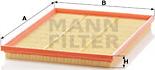 Mann-Filter C 3178 - Luftfilter xdelar.se