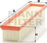 Mann-Filter C 3875/1 - Luftfilter xdelar.se