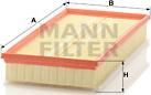 Mann-Filter C 37 153/1 - Luftfilter xdelar.se