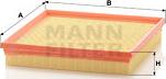 Mann-Filter C 2493 - Luftfilter xdelar.se