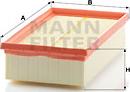 Mann-Filter C 2485/1 - Luftfilter xdelar.se