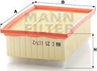 Mann-Filter C 25 117/2 - Luftfilter xdelar.se