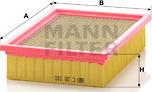 Mann-Filter C 26 100 - Luftfilter xdelar.se