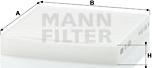 Mann-Filter CU 1835 - Filter, kupéventilation xdelar.se