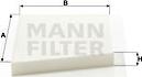 Mann-Filter CU 3461 - Filter, kupéventilation xdelar.se