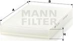 Mann-Filter CU 3192 - Filter, kupéventilation xdelar.se