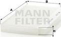 Mann-Filter CU 3337 - Filter, kupéventilation xdelar.se