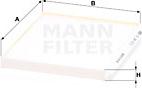 Mann-Filter CU 24 013 - Filter, kupéventilation xdelar.se