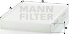 Mann-Filter CU 2433 - Filter, kupéventilation xdelar.se