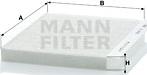 Mann-Filter CU 2422 - Filter, kupéventilation xdelar.se