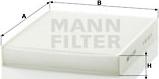 Mann-Filter CU 2559 - Filter, kupéventilation xdelar.se