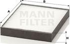 Mann-Filter CU 2513 - Filter, kupéventilation xdelar.se