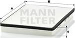 Mann-Filter CU 2672 - Filter, kupéventilation xdelar.se