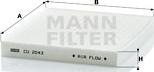 Mann-Filter CU 2043 - Filter, kupéventilation xdelar.se