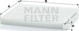 Mann-Filter CU 2035 - Filter, kupéventilation xdelar.se