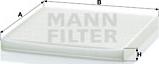 Mann-Filter CU 2131 - Filter, kupéventilation xdelar.se