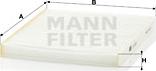 Mann-Filter CU 2129 - Filter, kupéventilation xdelar.se