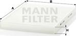 Mann-Filter CU 2882 - Filter, kupéventilation xdelar.se