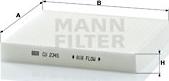 Mann-Filter CU 2345 - Filter, kupéventilation xdelar.se