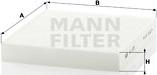 Mann-Filter CU 2351 - Filter, kupéventilation xdelar.se