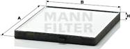 Mann-Filter CU 2330 - Filter, kupéventilation xdelar.se