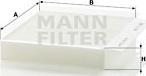 Mann-Filter CU 2338 - Filter, kupéventilation xdelar.se