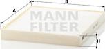 Mann-Filter CU 2227 - Filter, kupéventilation xdelar.se