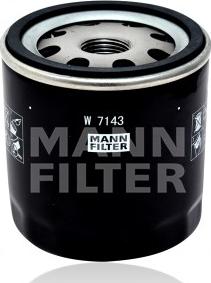 Mann-Filter W 714/3 - Oljefilter xdelar.se