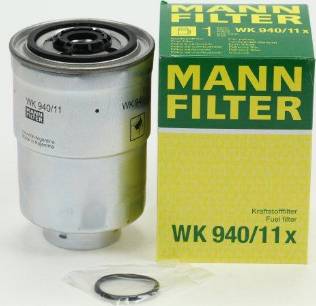 Mann-Filter WK 940/11 - Bränslefilter xdelar.se