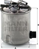 Mann-Filter WK 9007 - Bränslefilter xdelar.se