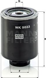 Mann-Filter WK 9023 z - Bränslefilter xdelar.se