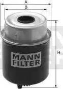 Mann-Filter WK 814/1 - Bränslefilter xdelar.se