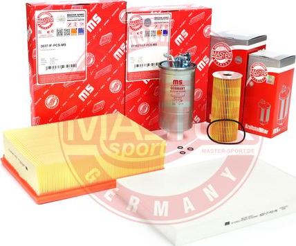 MASTER-SPORT GERMANY 450001042 - Filtersats xdelar.se