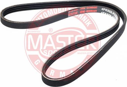 MASTER-SPORT GERMANY 4PK958-PCS-MS - Flerspårsrem xdelar.se