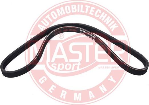 MASTER-SPORT GERMANY 4PK845-PCS-MS - Flerspårsrem xdelar.se