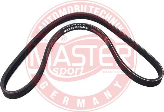 MASTER-SPORT GERMANY 4PK815-PCS-MS - Flerspårsrem xdelar.se