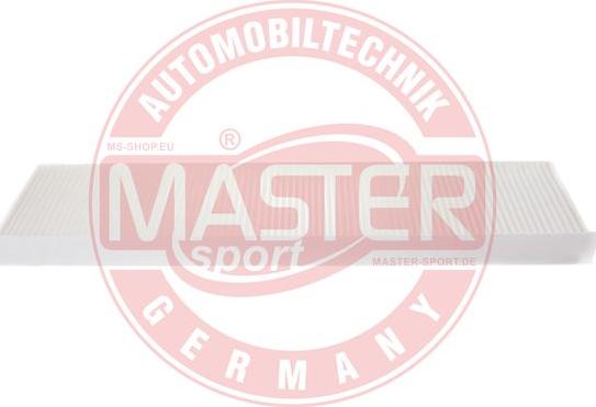 MASTER-SPORT GERMANY 5257-IF-PCS-MS - Filter, kupéventilation xdelar.se