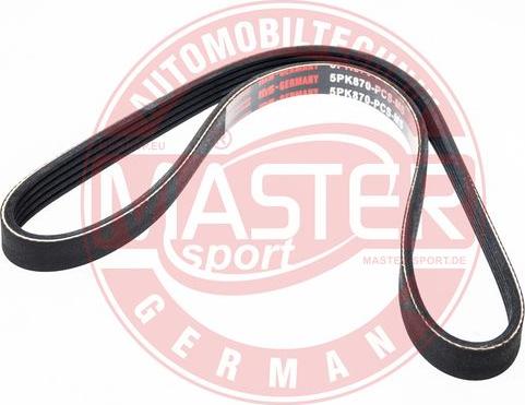 MASTER-SPORT GERMANY 5PK870-PCS-MS - Flerspårsrem xdelar.se