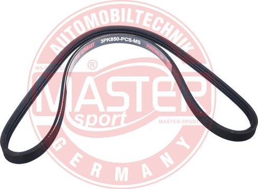 MASTER-SPORT GERMANY 3PK850-PCS-MS - Flerspårsrem xdelar.se