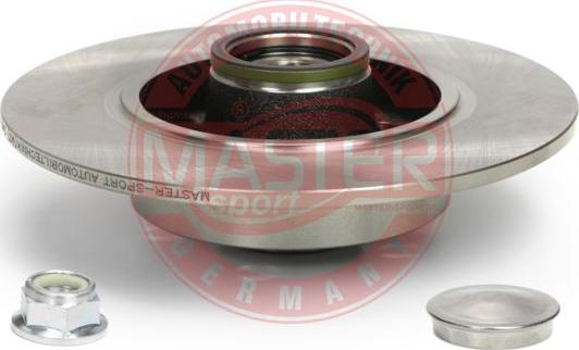 MASTER-SPORT GERMANY 2401106182B-PCS-MS - Bromsskiva xdelar.se