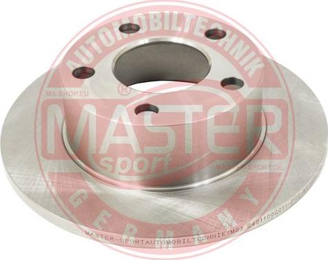 MASTER-SPORT GERMANY 24011002011-PCS-MS - Bromsskiva xdelar.se