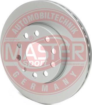 MASTER-SPORT GERMANY 24012402581-PCS-MS - Bromsskiva xdelar.se