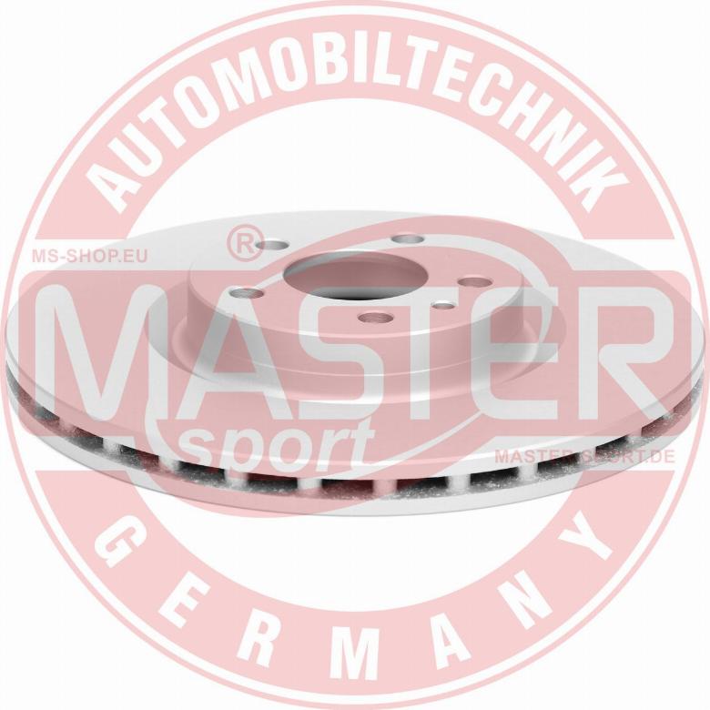 MASTER-SPORT GERMANY 24012202861PR-PCS-MS - Bromsskiva xdelar.se