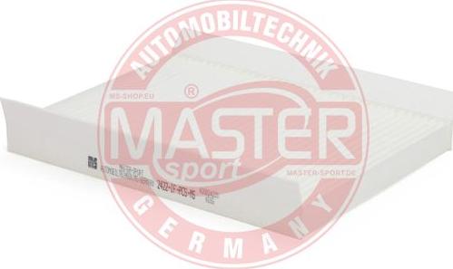 MASTER-SPORT GERMANY 2422-IF-PCS-MS - Filter, kupéventilation xdelar.se