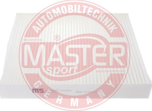 MASTER-SPORT GERMANY 2559-IF-PCS-MS - Filter, kupéventilation xdelar.se