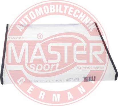 MASTER-SPORT GERMANY 2131-IF-PCS-MS - Filter, kupéventilation xdelar.se